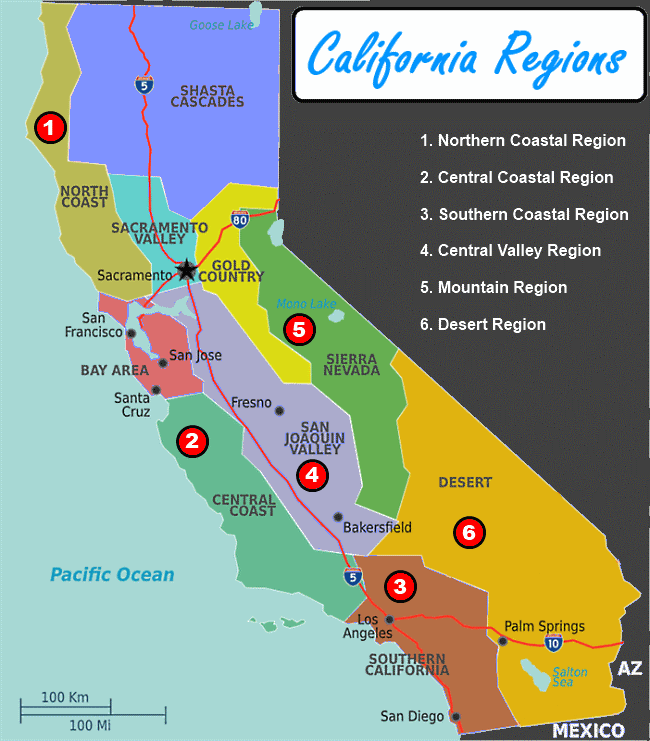 California Regions