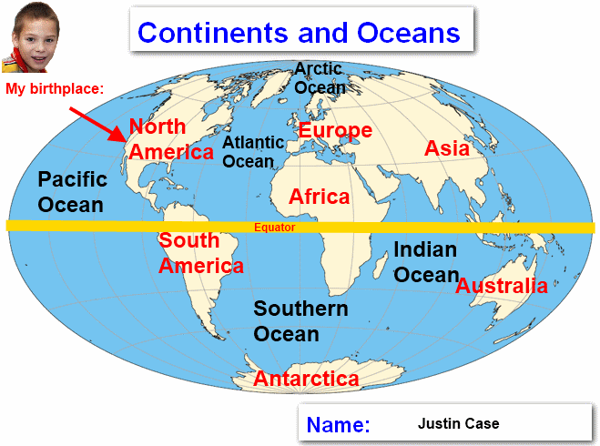World Map Labeled