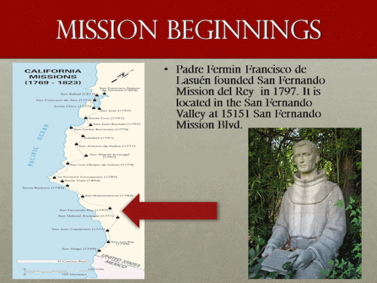 California Missions PowerPoint slide 2