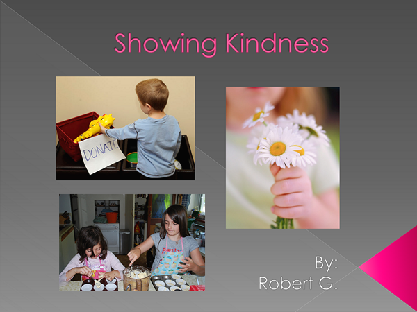 2nd Grade Kindness PowerPoint activity