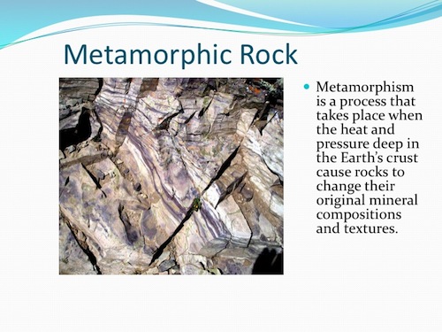 PowerPoint Metamorphic Rock.