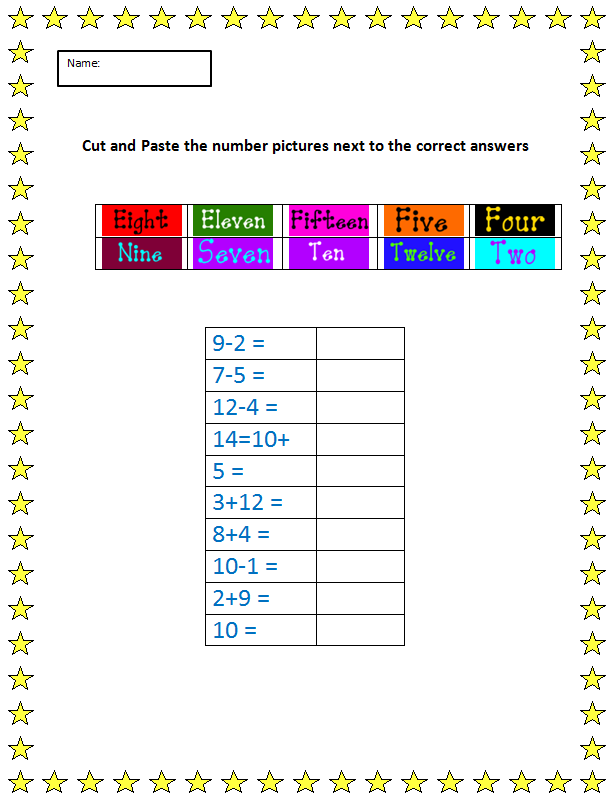 cut and paste with numbers