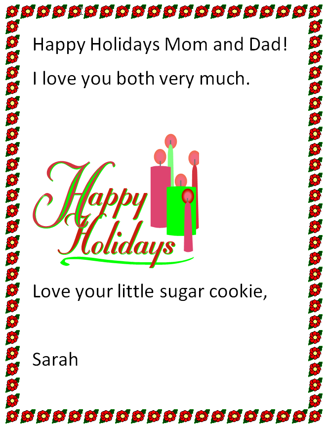 Happy Holidays Greeting