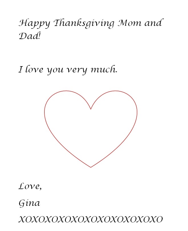 Happy Thanksgiving