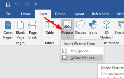 How to insert clipart