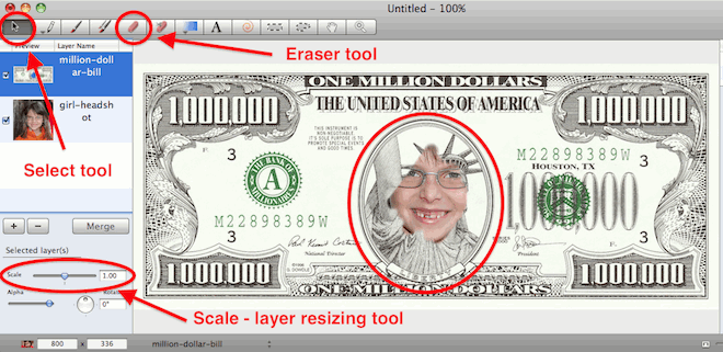 face on money how to