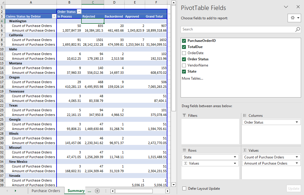 Excel Worksheets Print Formatting