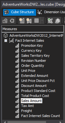 Sales Amount Cube Formatting