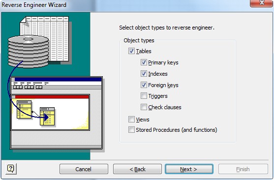 Database Diagramming Visio