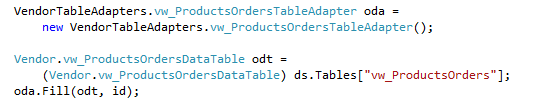 TableAdapter, DataTable, and Fill Method for table 2 for SubReport