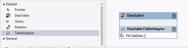 DataSet TableAdapter