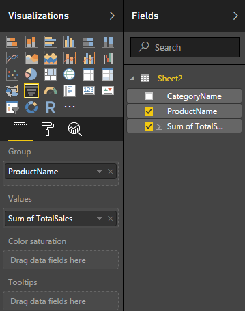 Funnel Visualization Fields